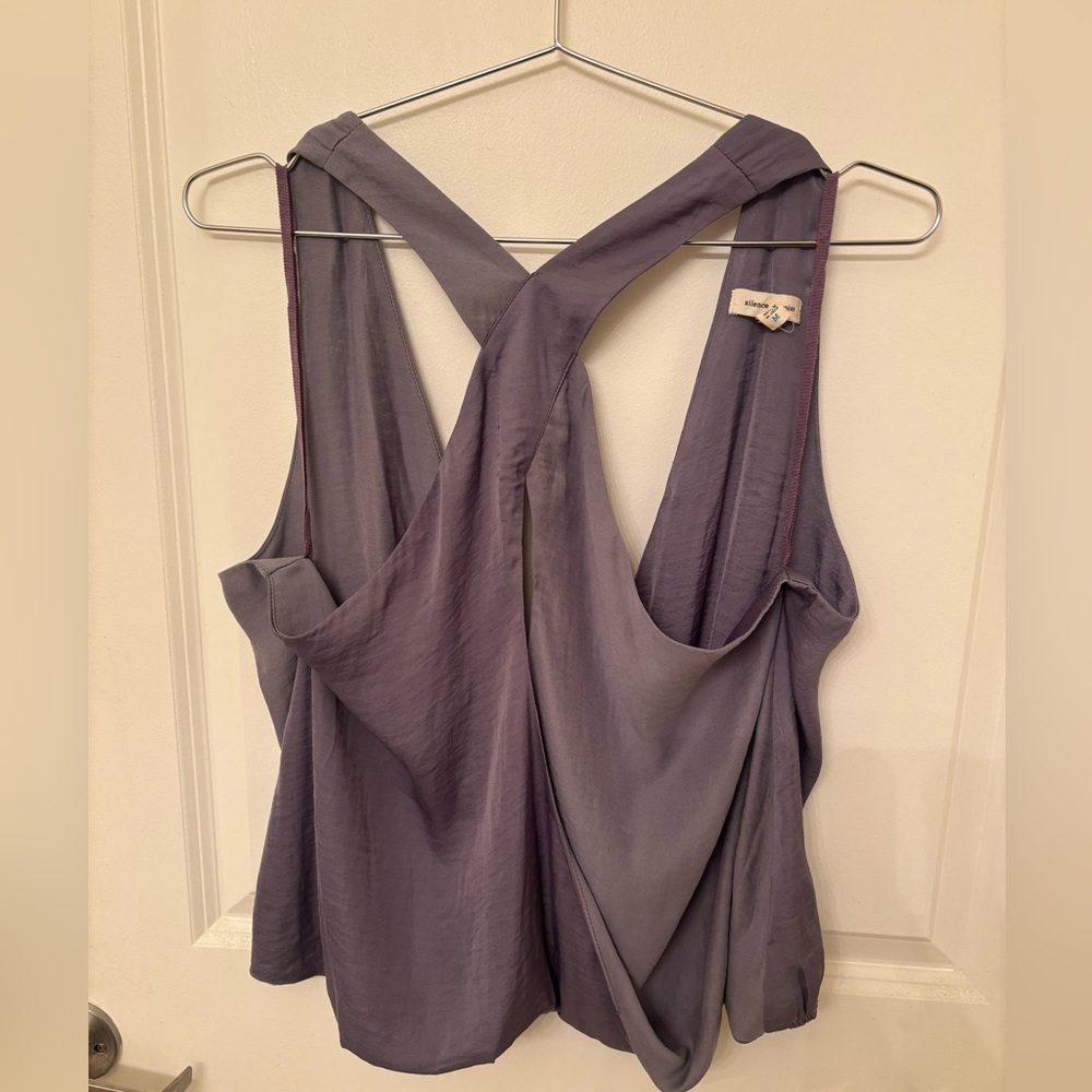 Urban Outfitters Silence + Noise Purple reversible top